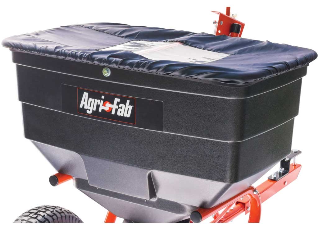 Agri-Fab 69713 Spreader Cover, 125lb, Black/Clear