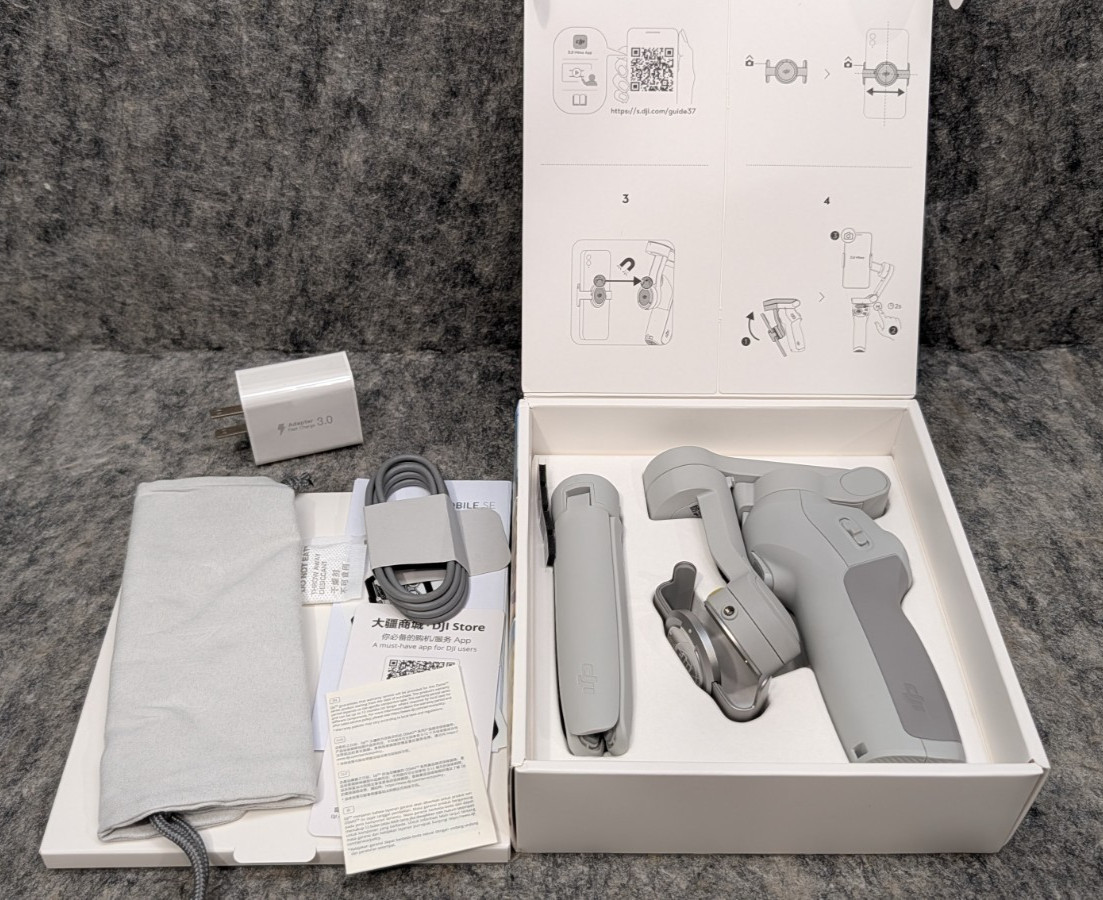 DJI Osmo Mobile SE Gimbal 3-Axis Portable Foldable for Android iPhone 🔥New🔥