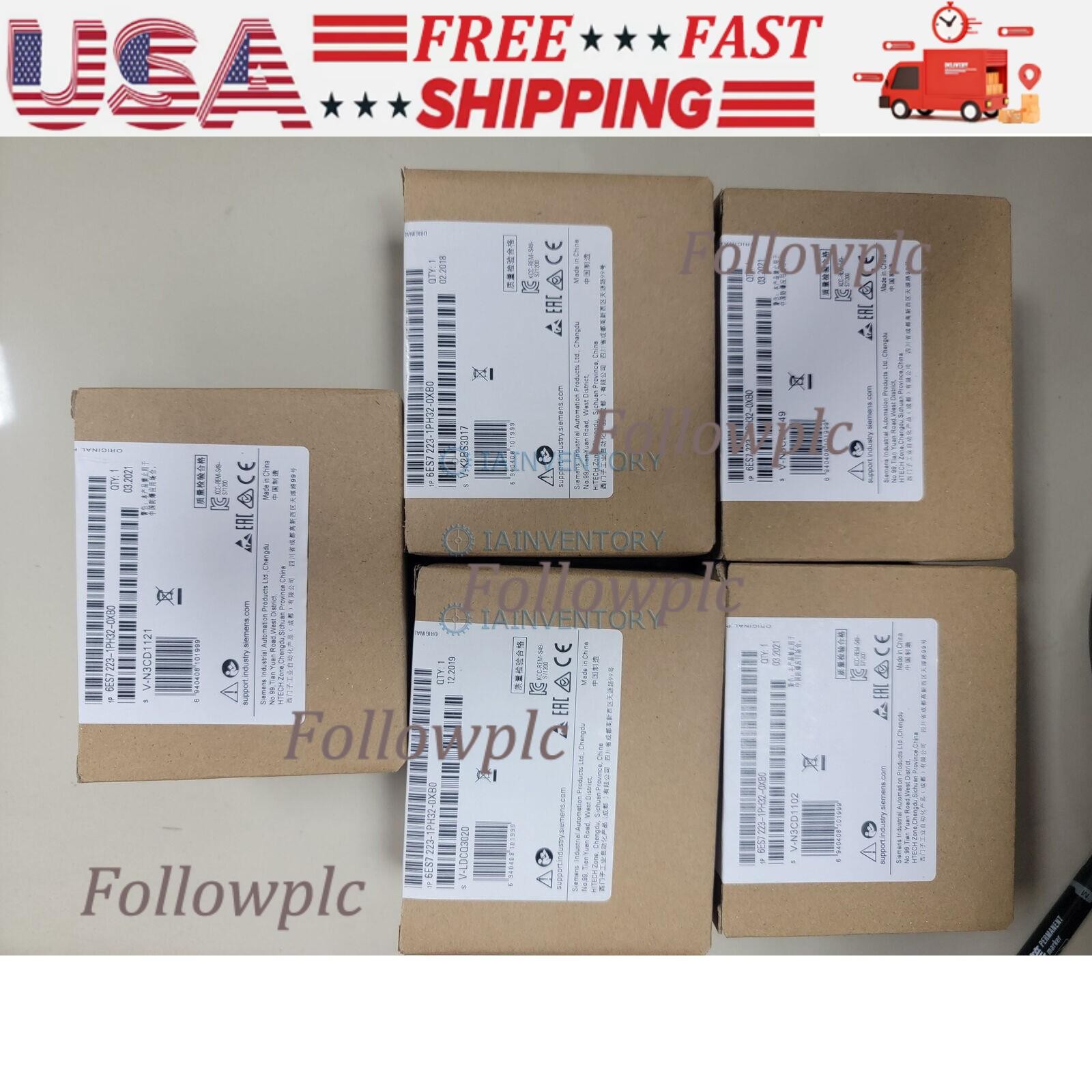 New Siemens 6ES7223-1PH32-0XB0 6ES72231PH320XB0 S7-1200 Digital I/O SM 1223