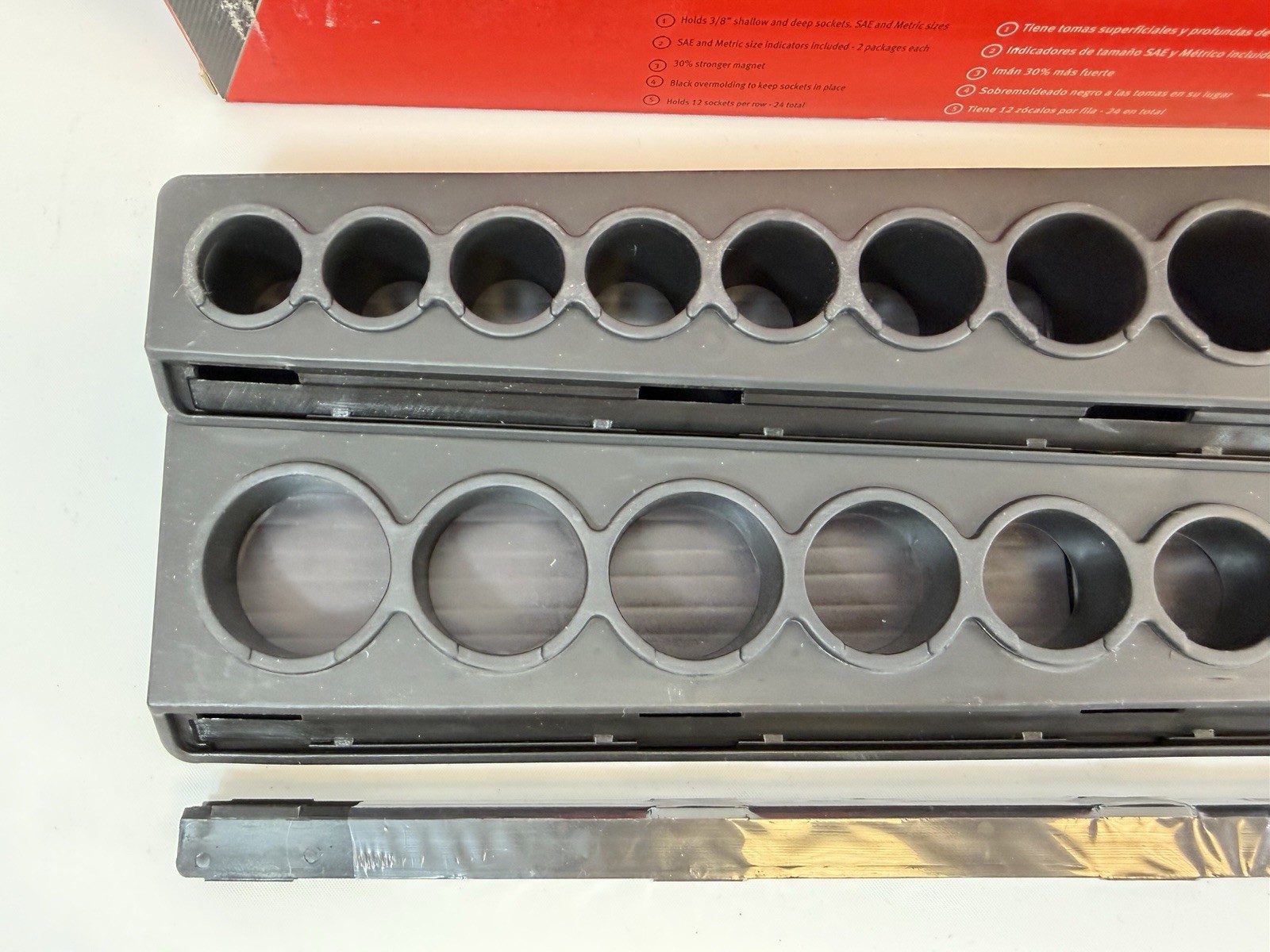 NEW Snap on 38MSKTH Magnetic Socket Holder Black NEW