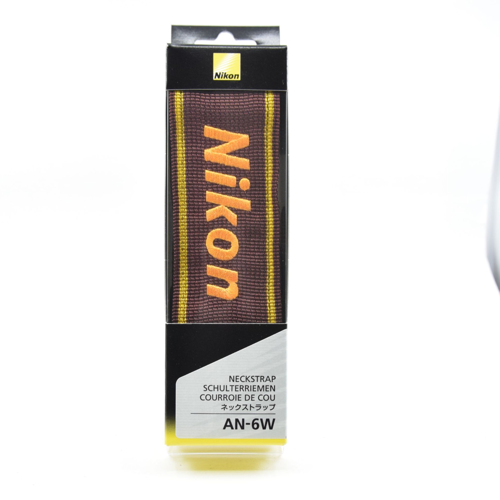 [Brand New] Nikon AN-6W Wide Neck Strap Genuine Brown For SLR DSLR Japan #240037
