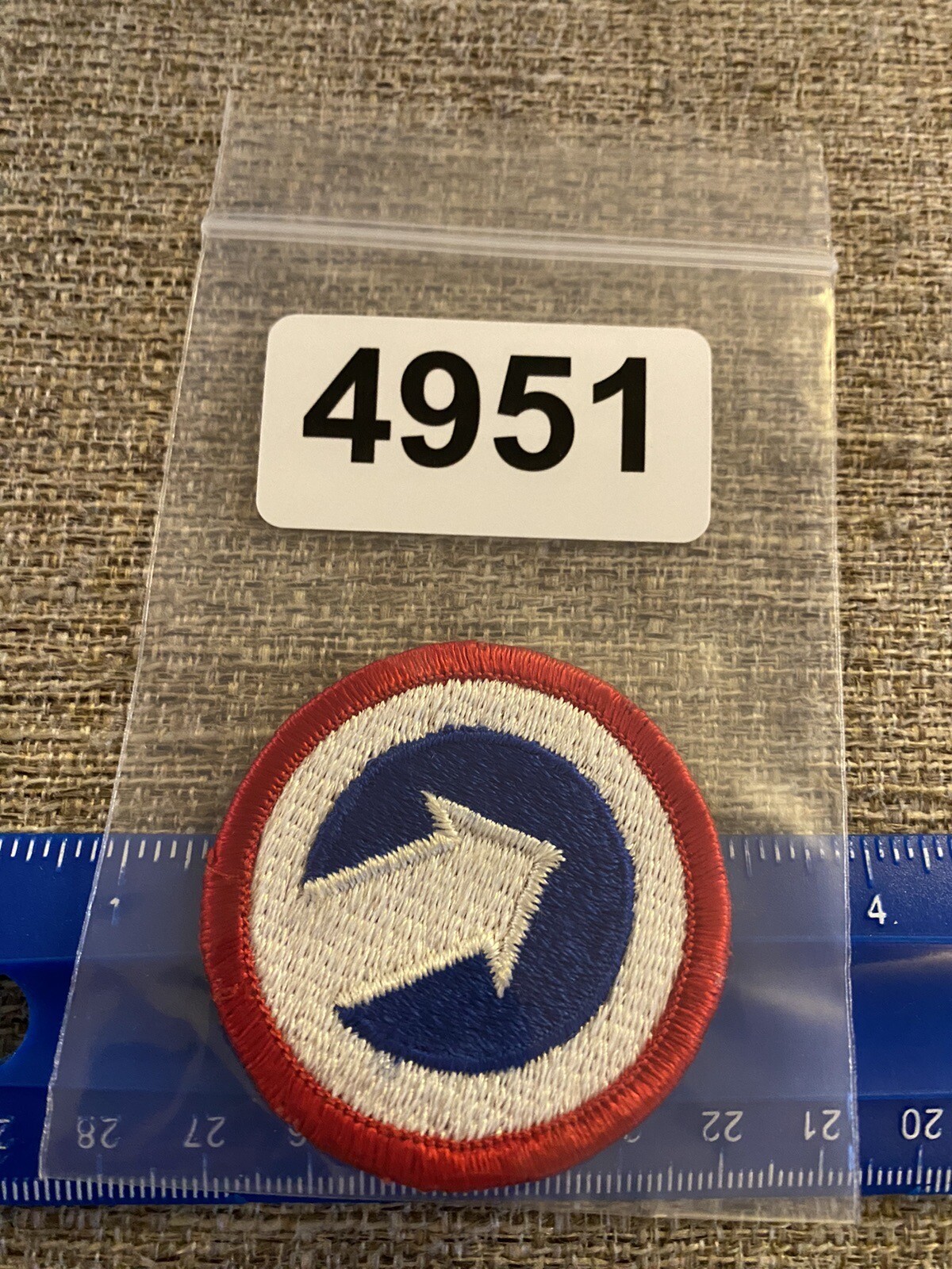 US Army 1st Support Sustainment Logistical Command Full Color Patch INV4951