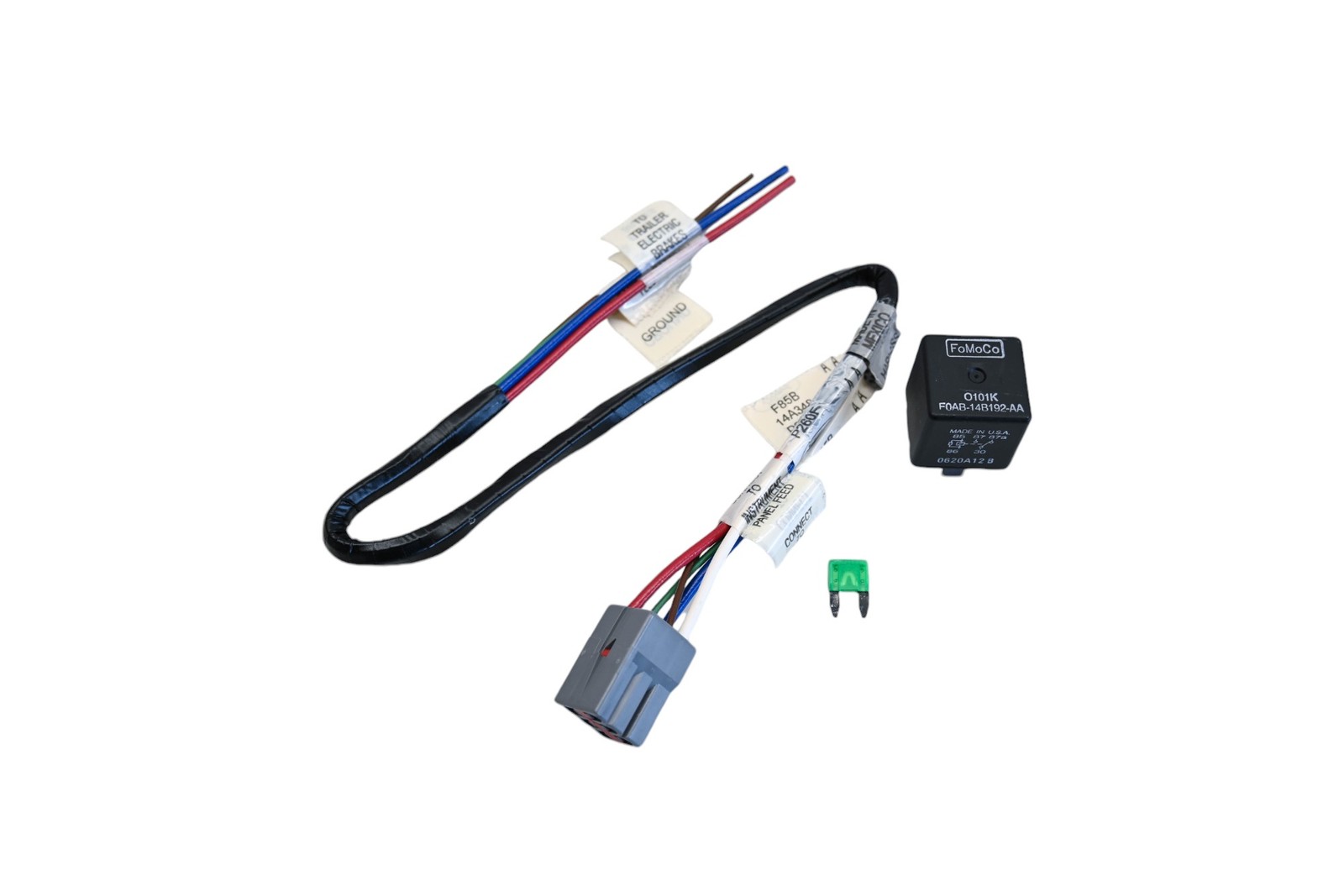 New OEM Ford 7L1Z-14A348-AA Trailer Hitch Brake Control Wiring Kit NOS