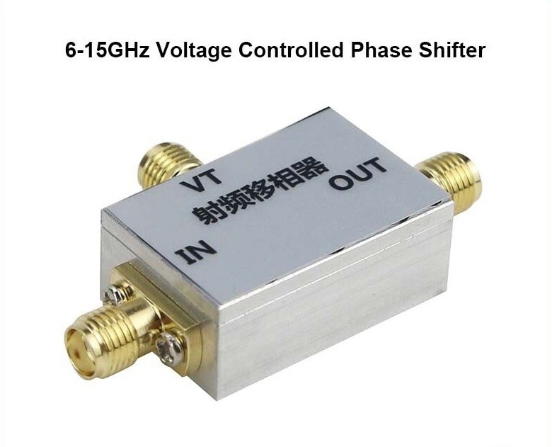 6-15GHz Voltage Controlled Phase Shifter X-Band Ku-Band RF Phase Shifter+Shell