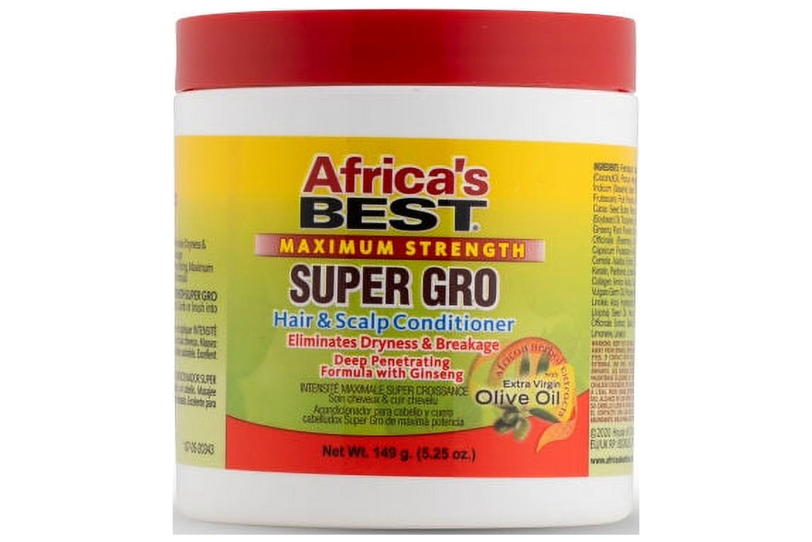 Best African's Maximum Strength Super Gro Hair & Scalp Conditioner 5.25oz Beauty