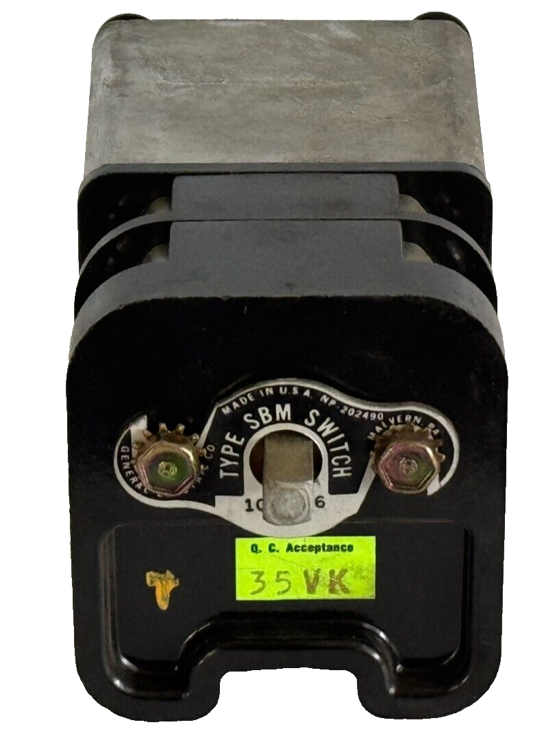 NEW General Electric 10AR416 SBM Rotary Switch