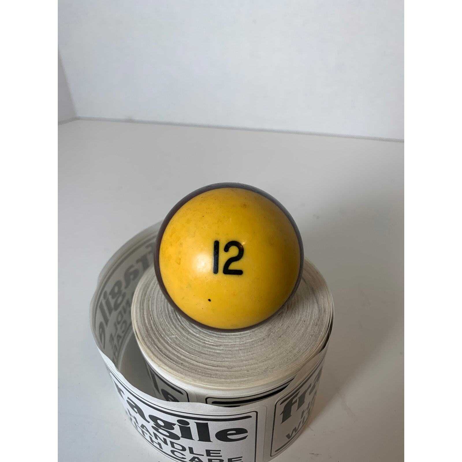 # 12 Dark Purple Single Individual Pool Ball Billiard Replacement