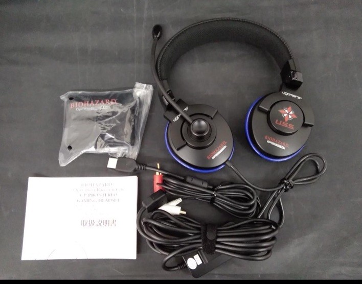 Resident Evil Operation Raccoon City Stereo Gaming Headset PS3 USS Biohazard