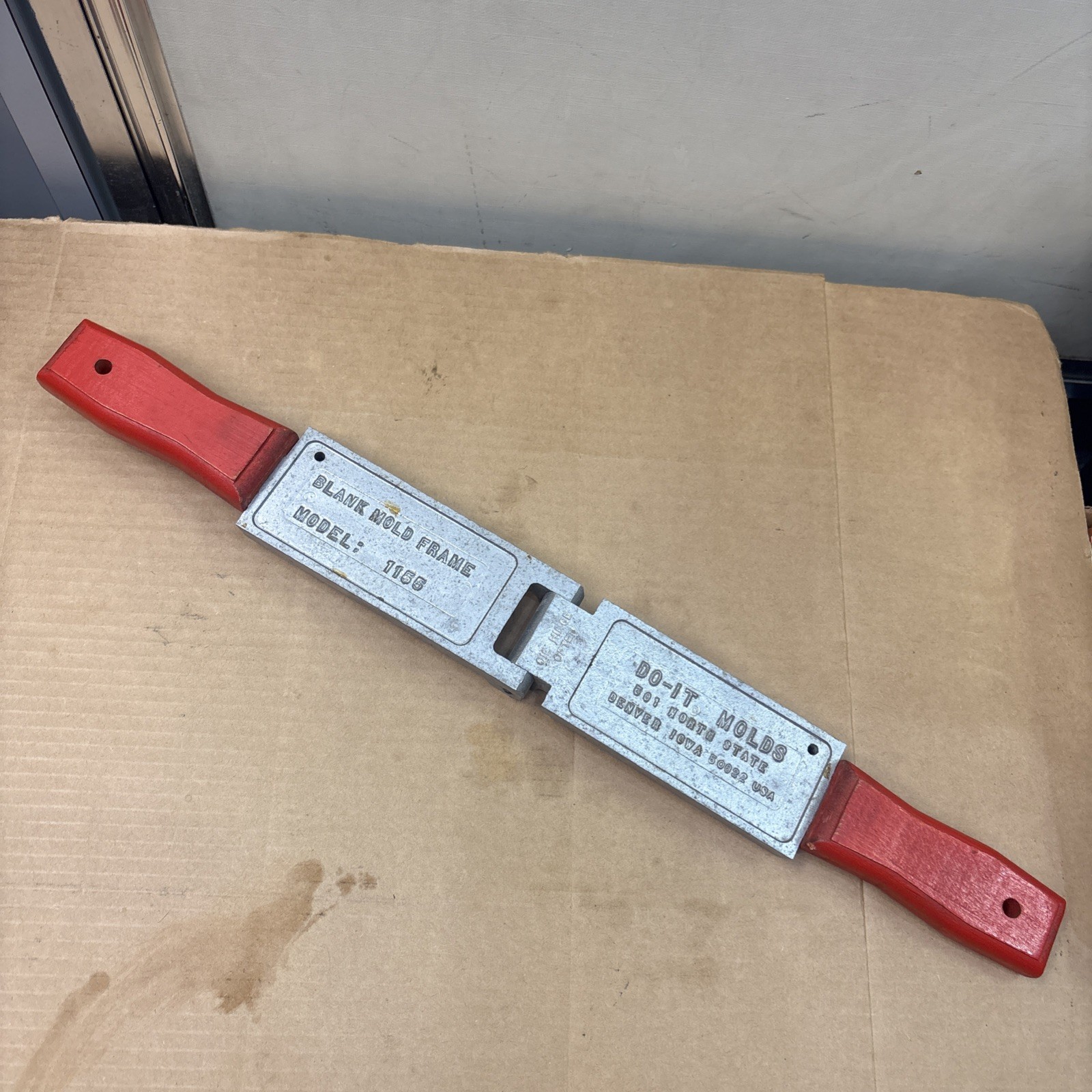 Vintage Do-It Molds Blank Mold Model 1155 To Lead Mold For Large Blade Sonar