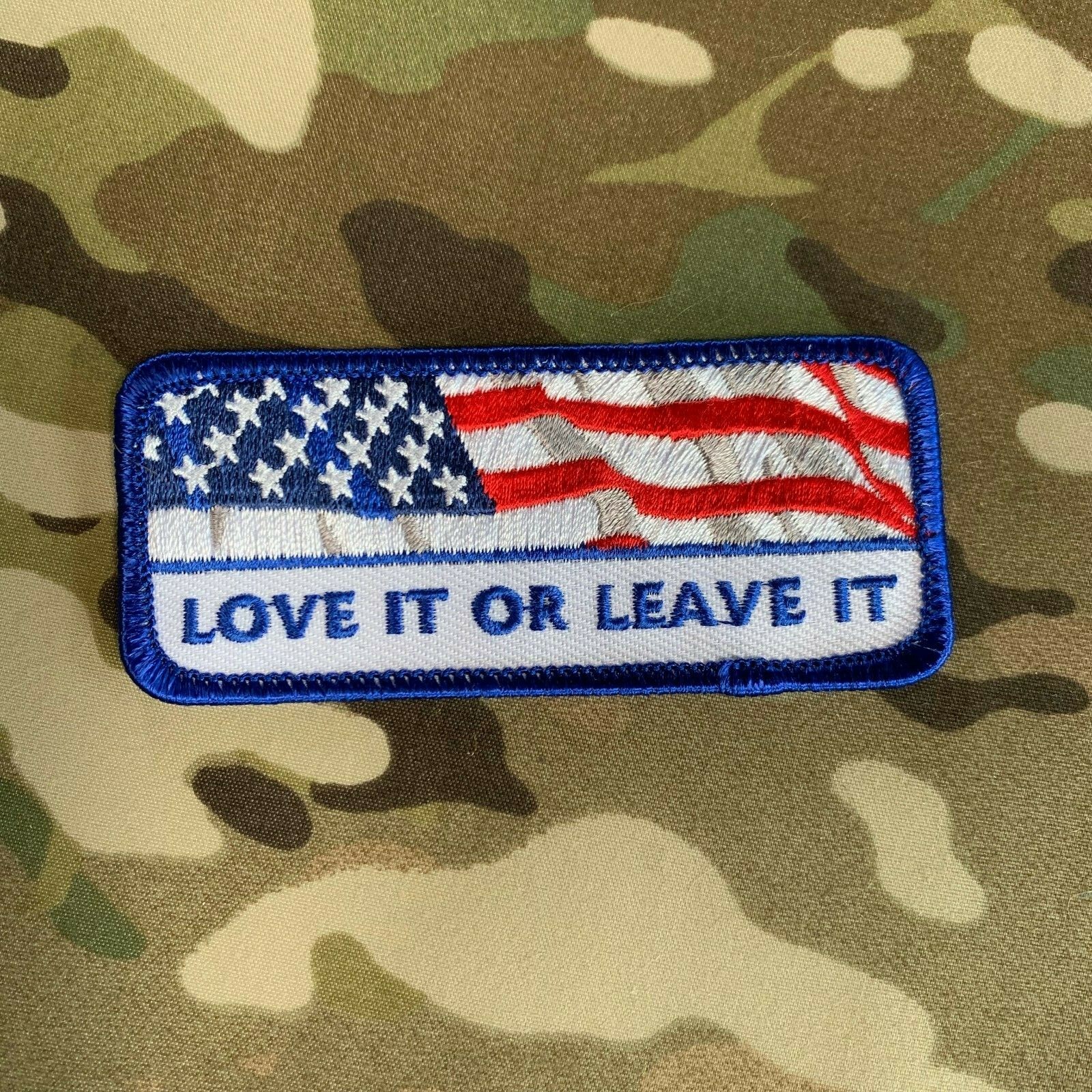 Love It or Leave It American Flag Patch