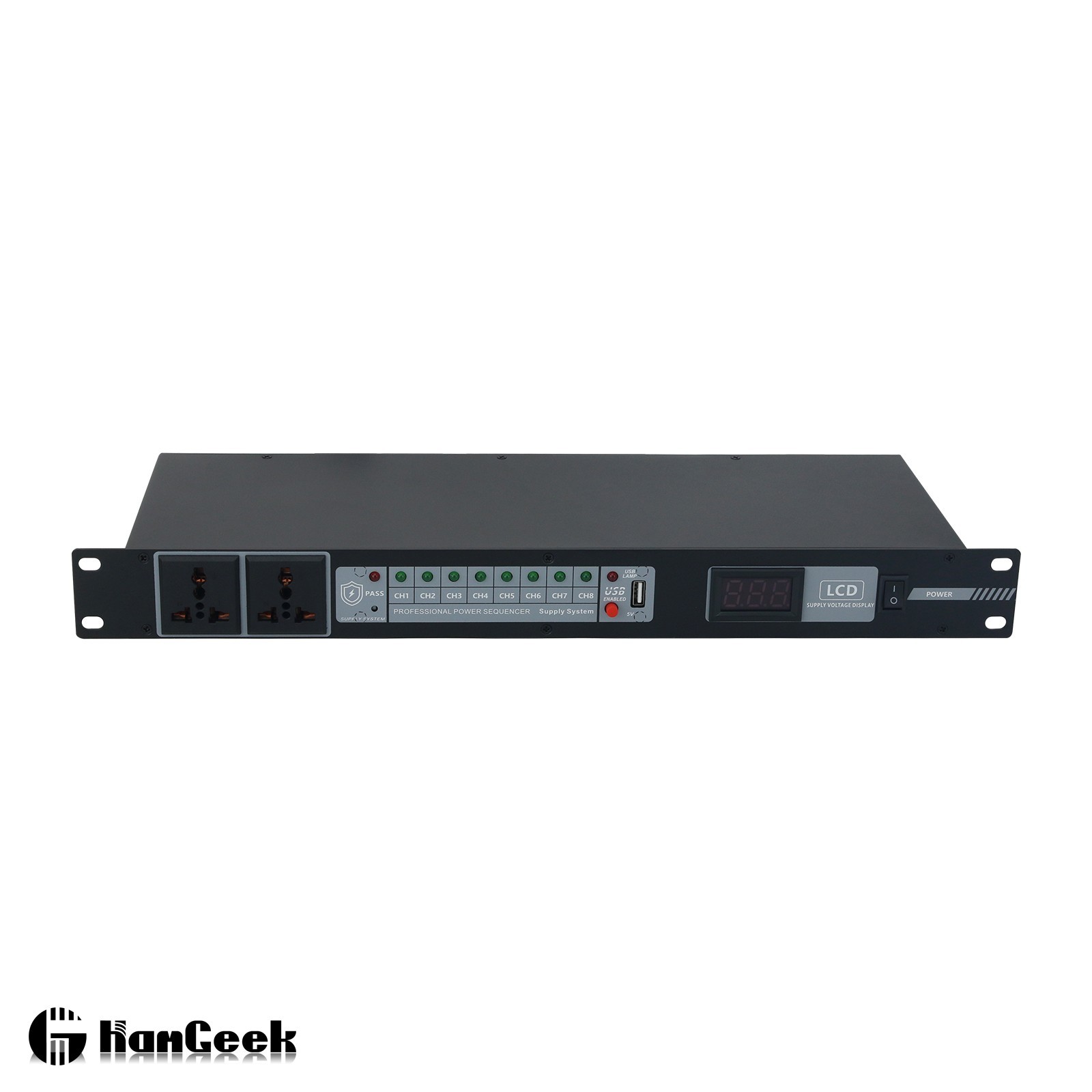 Intelligent Professional 8-CH Power Sequencer Controller Sequence Stage Manager