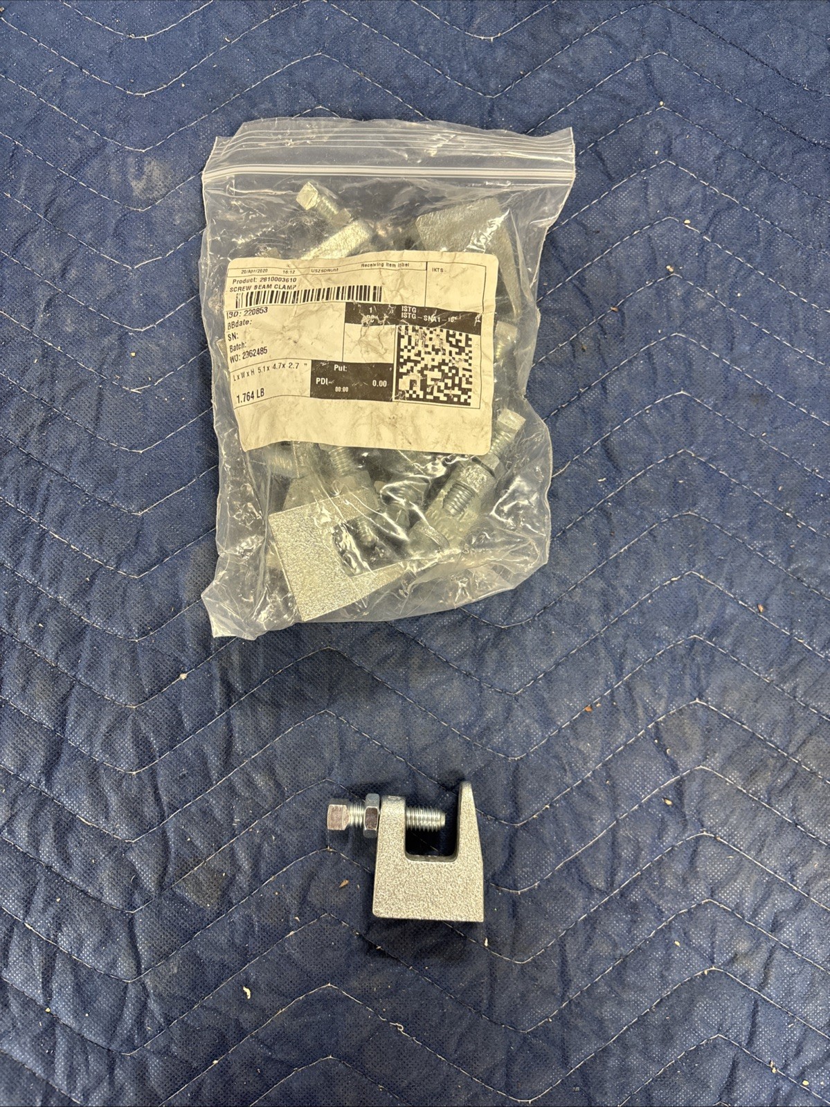2810-0036-10 Atlas Copeo Screw Beam Clamp 10pk Brand New 2810003610 SALE