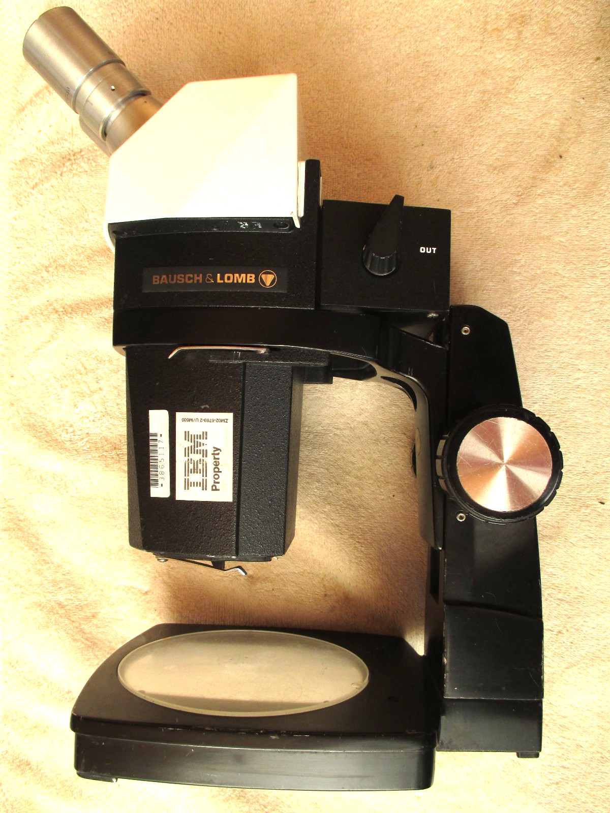 Bausch & Lomb StereoZoom 7 Research Microscope, w/ Stand.  Zoom Range 1.0X-7.0X