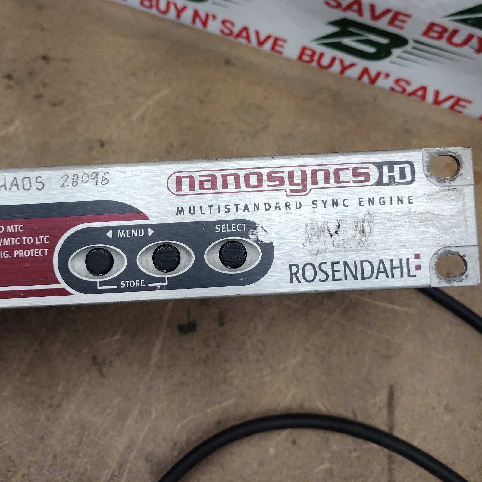 Rosendahl Nanosyncs HD Multistandard Sync Engine w/Power Cord - Powers On - USED