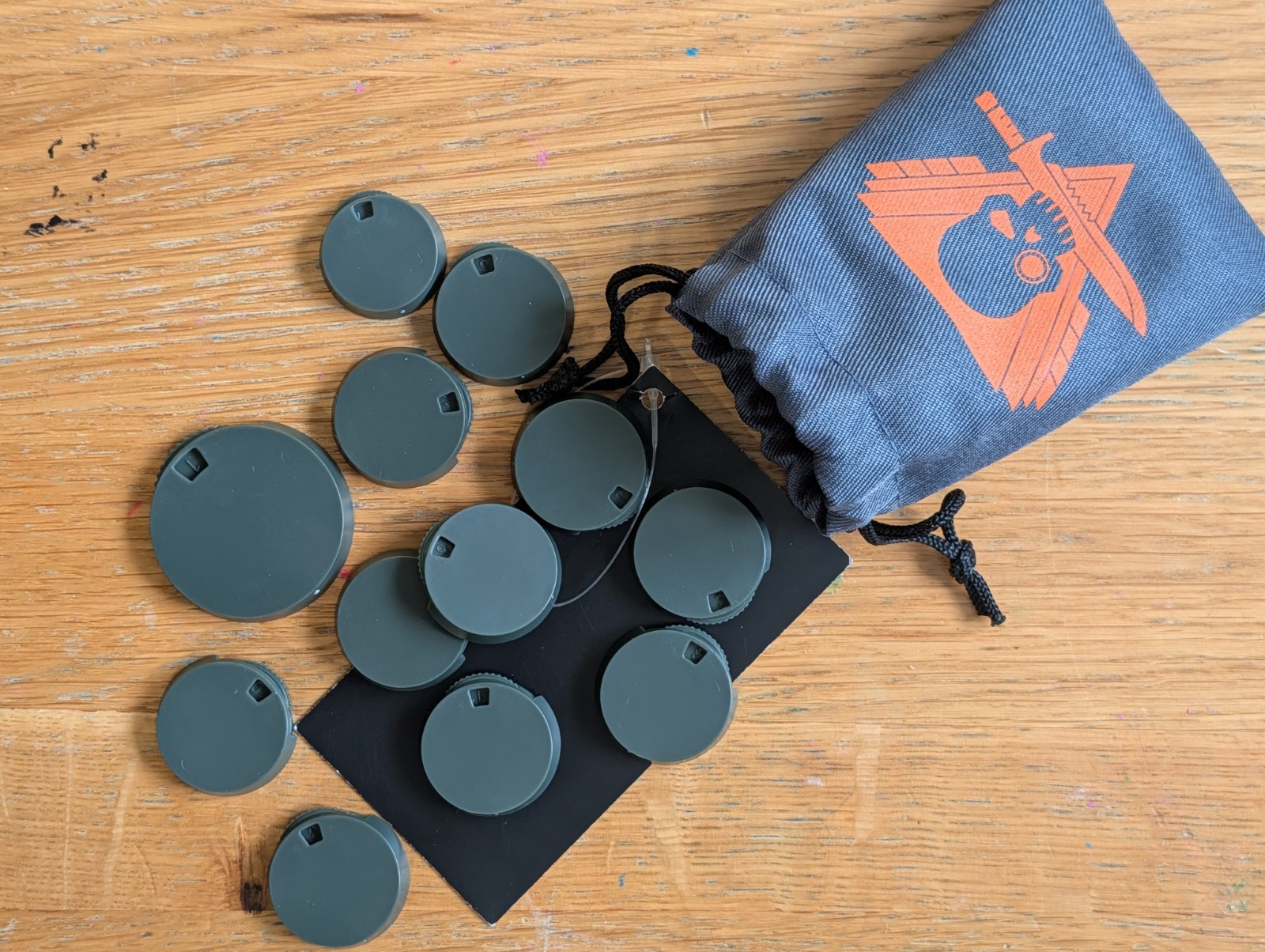 Wound Tracker Bases Kill Team Necromunda Warhammer OOP Games Workshop