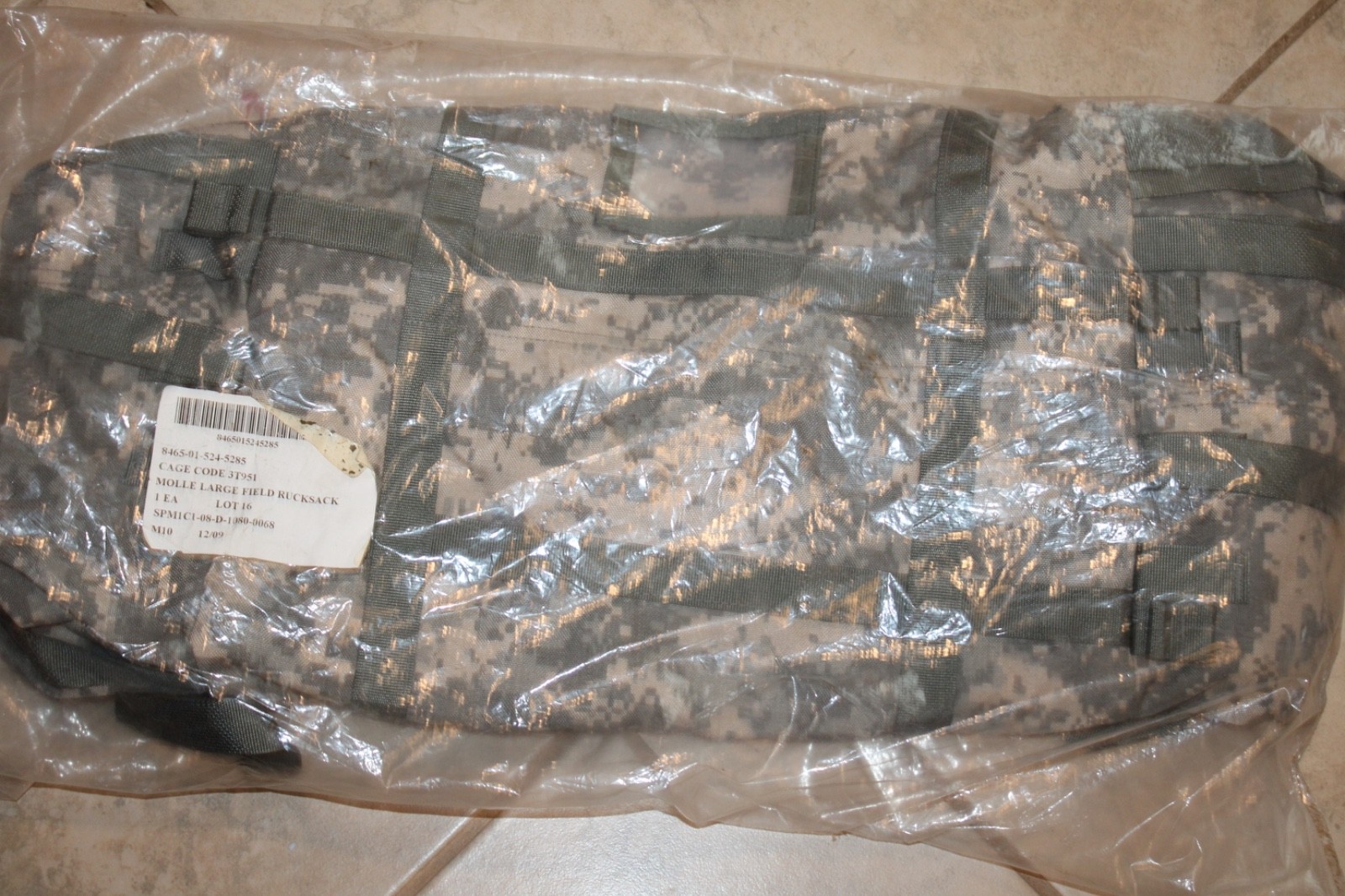 NEW Replacement Large Field Rucksack Main Bag ACU UCP MOLLE II Military