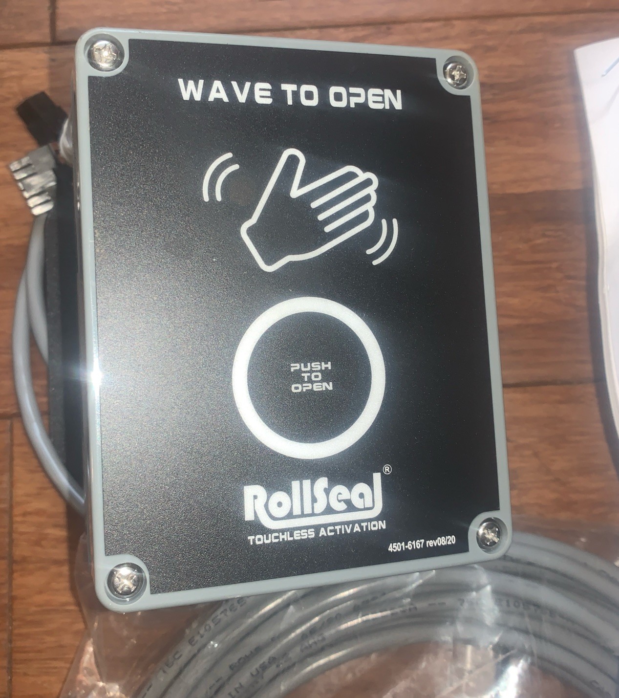 RollSeal Doors 6507-8204 Automated Systems Door Touchless Activation Wave Switch