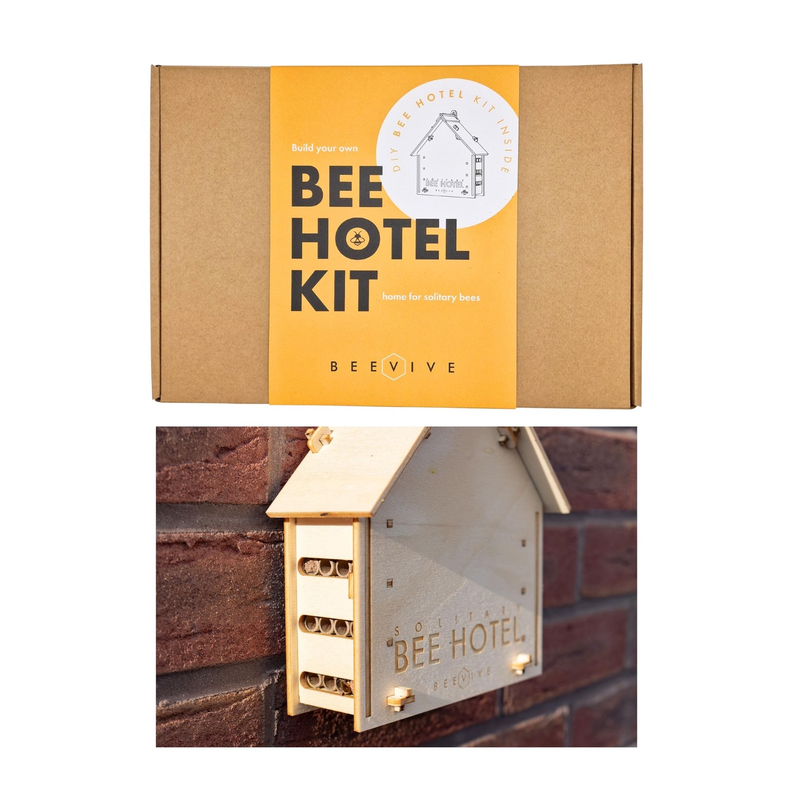 DIY Solitary Bee Hotel Kit – Make Your own Home for Wild Bees. Bee-Friendl