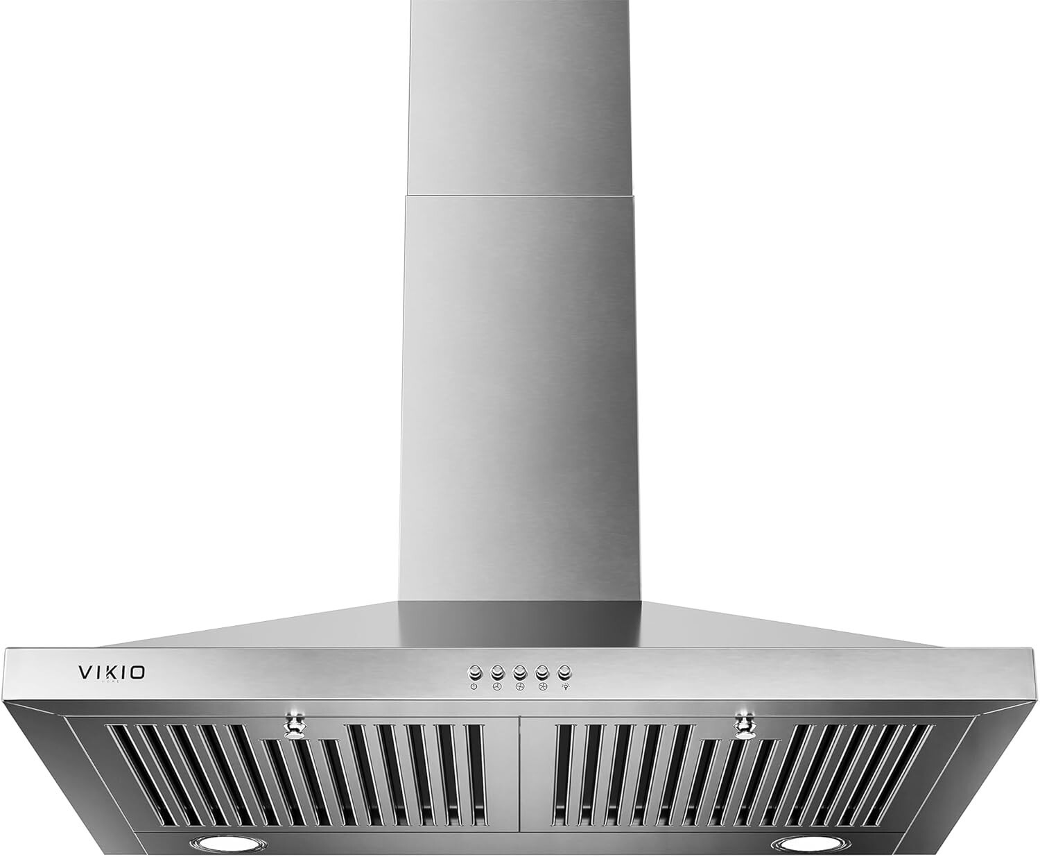 VIKIO 30" Wall Mount Range Hood 600 CFM Ducted/Ductless Stainless Steel