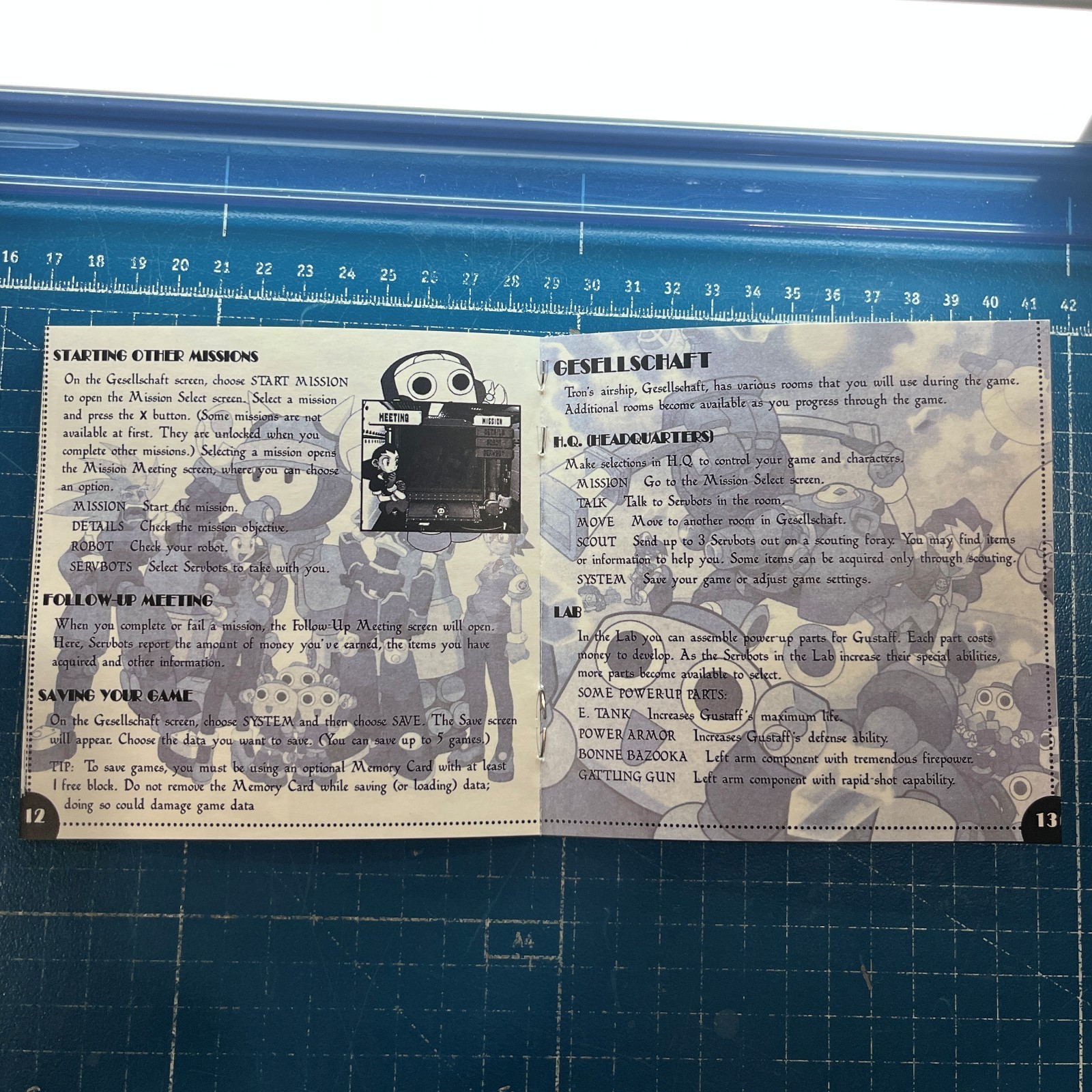 Replacement Manual for - Tron Bonne - Sony PS1 Instruction Booklet