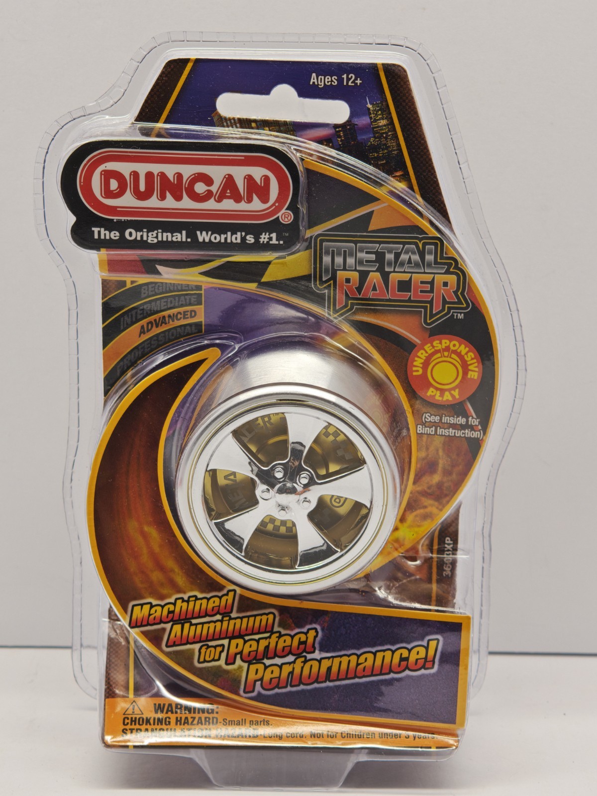 Duncan Advanced YoYo Deluxe Series Aluminum Metal Racer Gold & Silver | Sealed