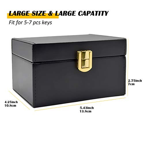 Faraday Box Key Fob Protector, RFID Signal Blocking Box, Faraday Box 5-8 Keys