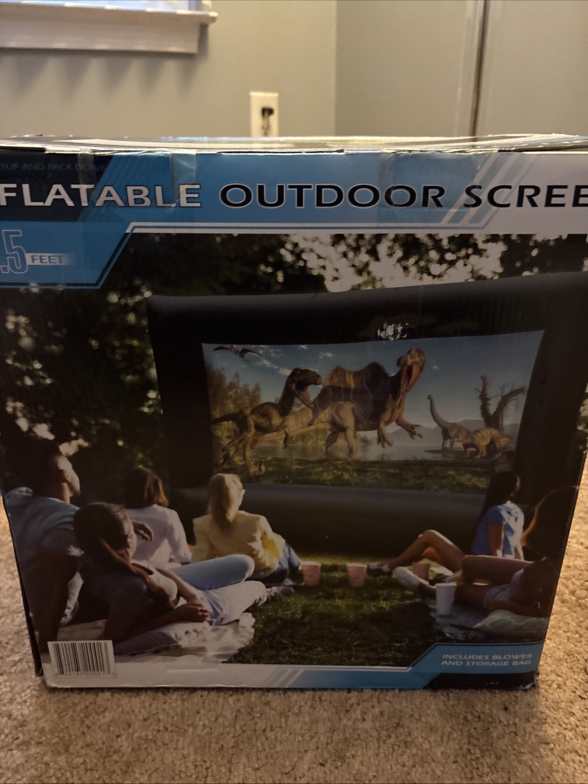 Inflatable Outdoor Screen 10.5 Ft.