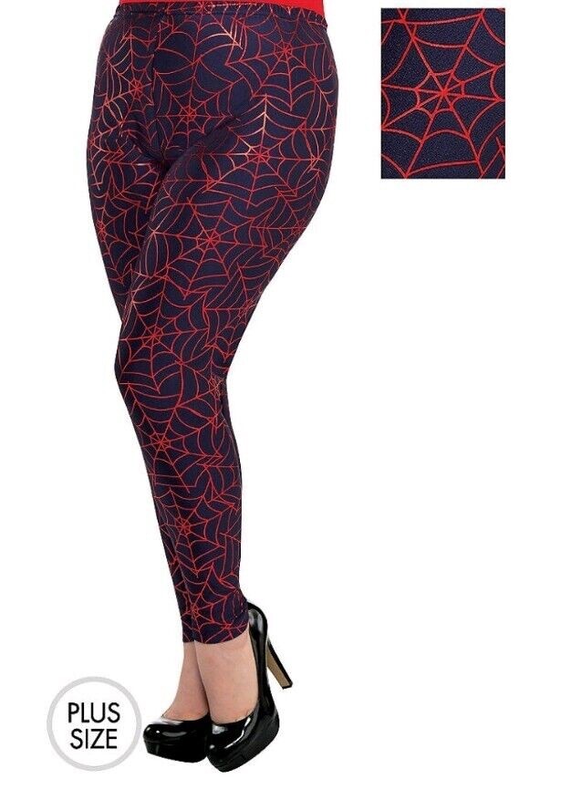 Marvel Spider-girl Leggings adult Plus XXL  Halloween costume