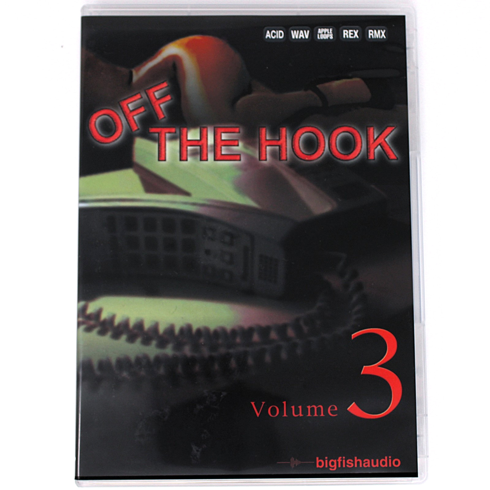 Big Fish Off The Hook 3 Sample/Sound Library/Sampling 2 CD Acid Wav Rex Rmx