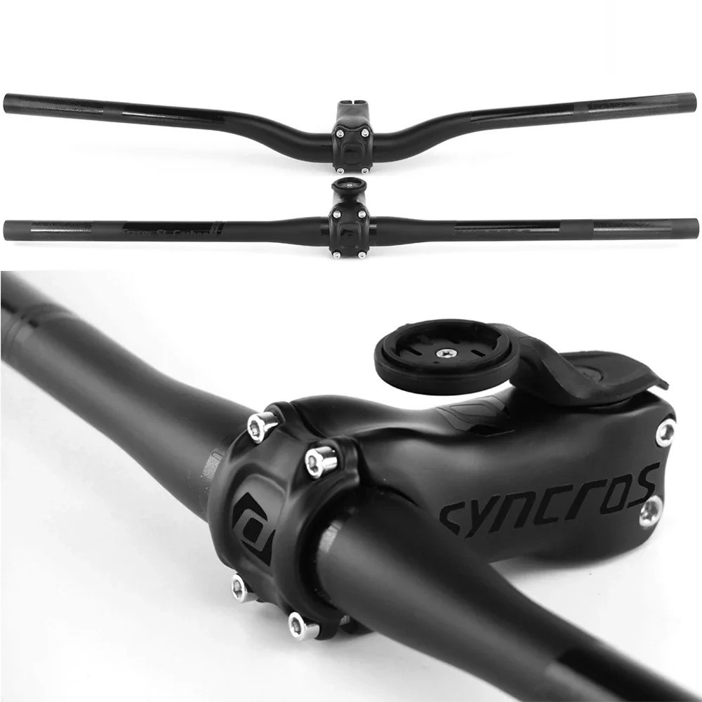 Mountain/Road MTB Bicycle Stem Angle 6/17 Degree 60-120mm 28.6mm Carbon Stem