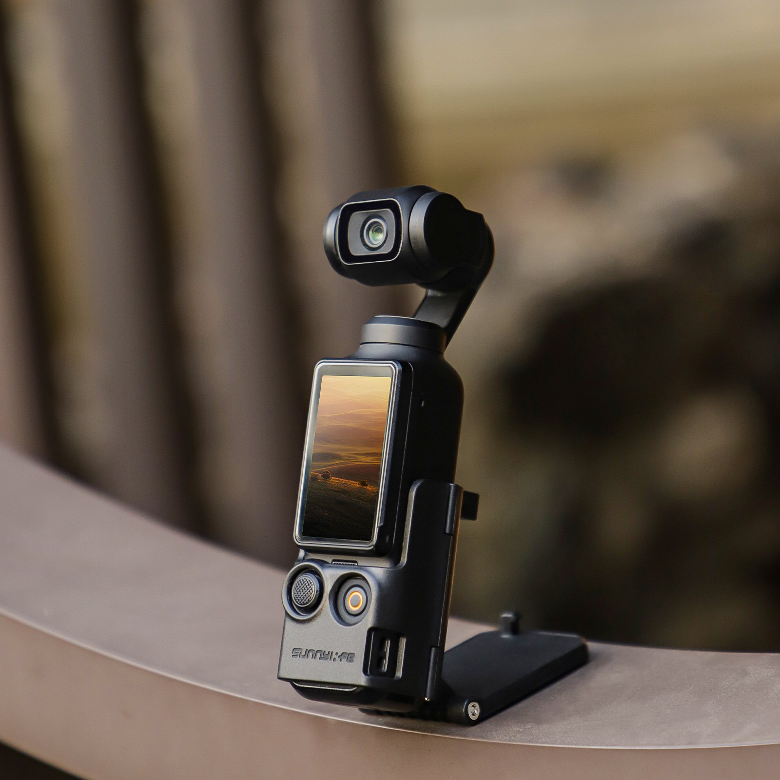 Magnetic Bracket Base Angle Adjustable Desktop Base For Osmo Pocket 3 ###