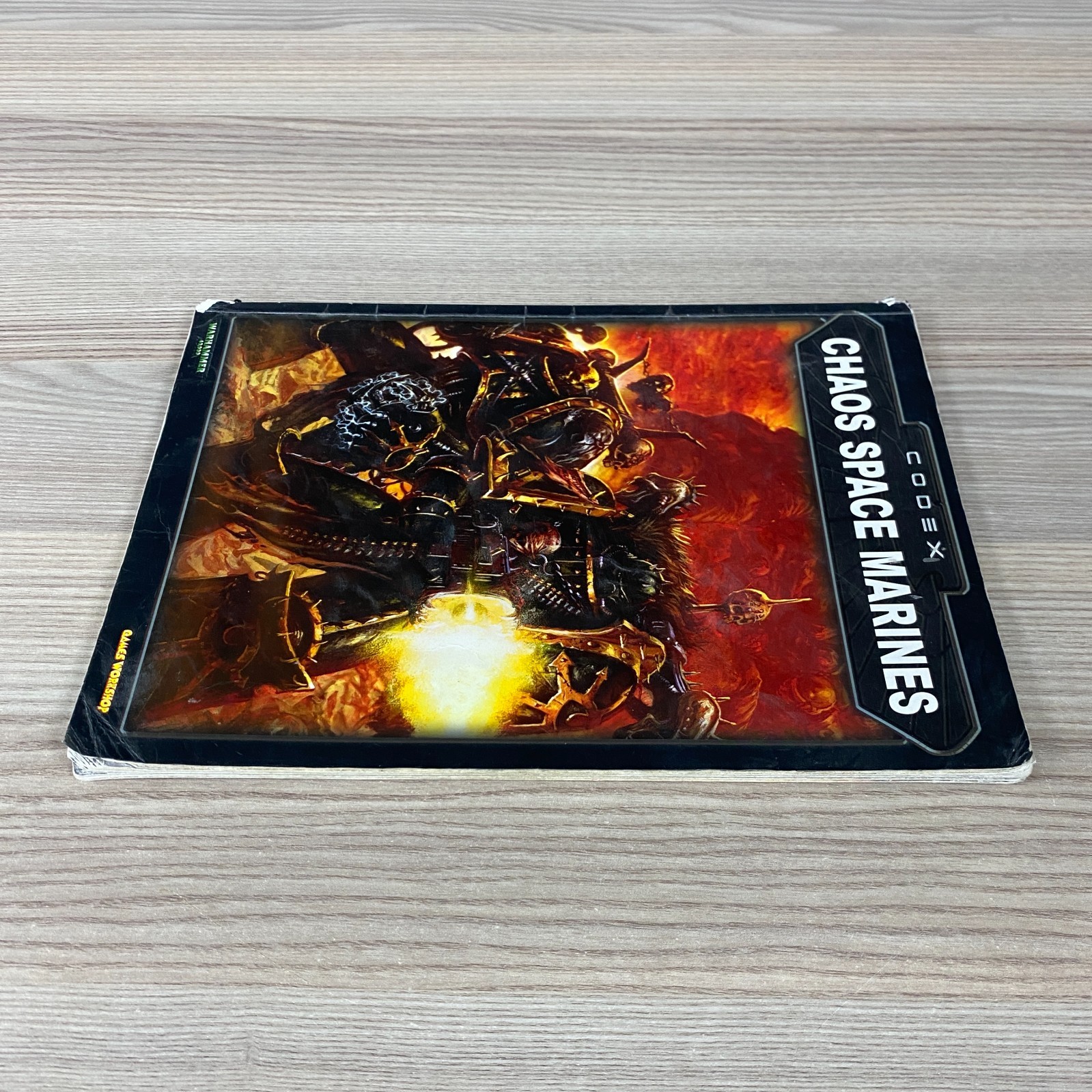 WARHAMMER 40K 40,000 CODEX CHAOS SPACE MARINES 2002 3RD EDITION ARMY BOOK