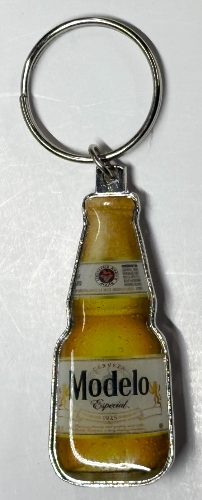 MODELO Cerveza Especial BEER BOTTLE OPENER Keychain Metal Key Chain NEW