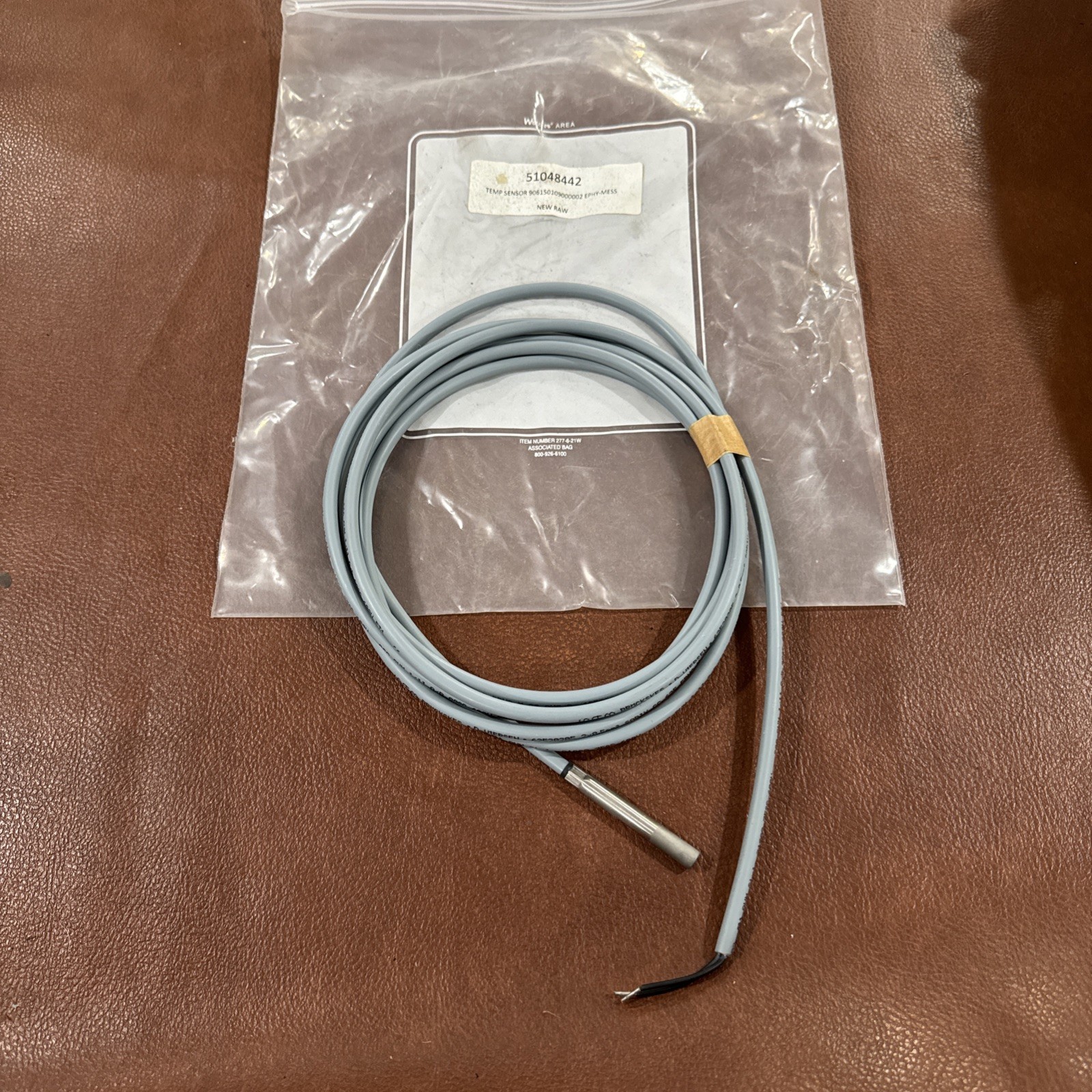 SAB Bröckskes Temperature Sensor Probe 2x0.5mm FRNC Cable Stainless Steel 600V