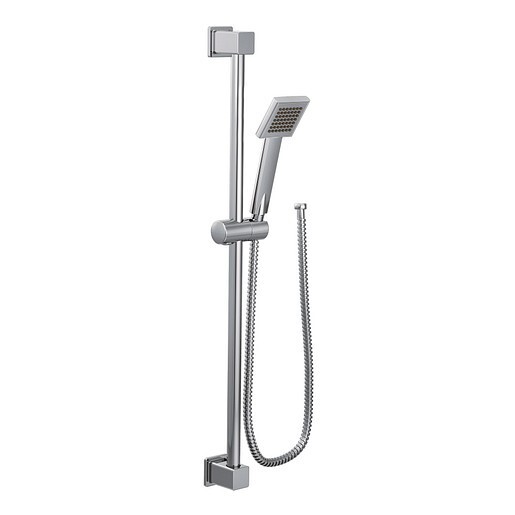 Moen S3879EP 90 Degree Single Function Hand Shower with Hose & Slide Bar, Chrome