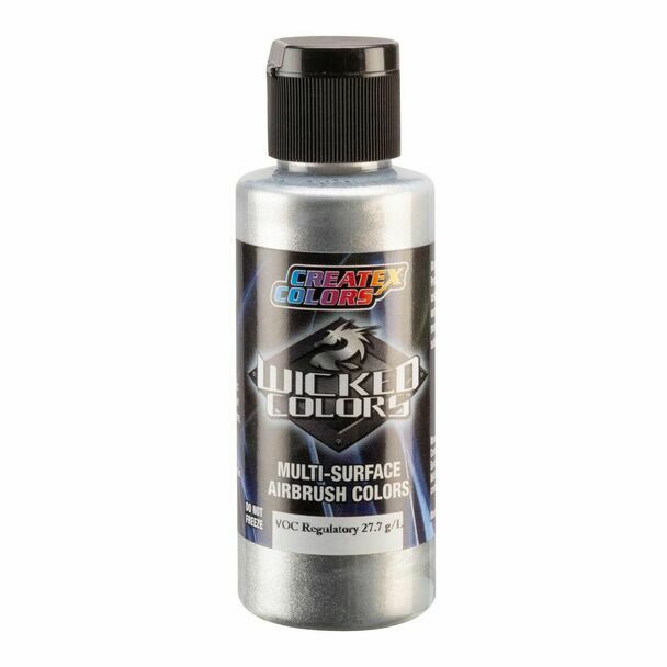 Createx Wicked Colors Aluminum Fine W355 2oz Airbrush Paint