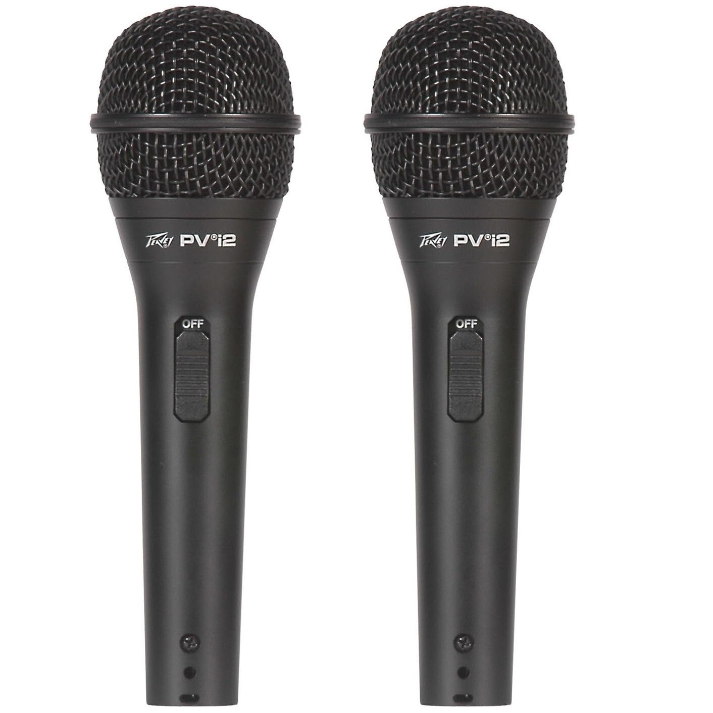 Peavey PVi 2 (2 Pack) High Quality Dynamic Cardioid Wired Microphones