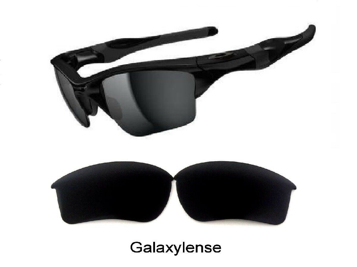 Galaxy Replacement Lens For Oakley Half Jacket 2.0 XL (NOT 2.0) Black Color