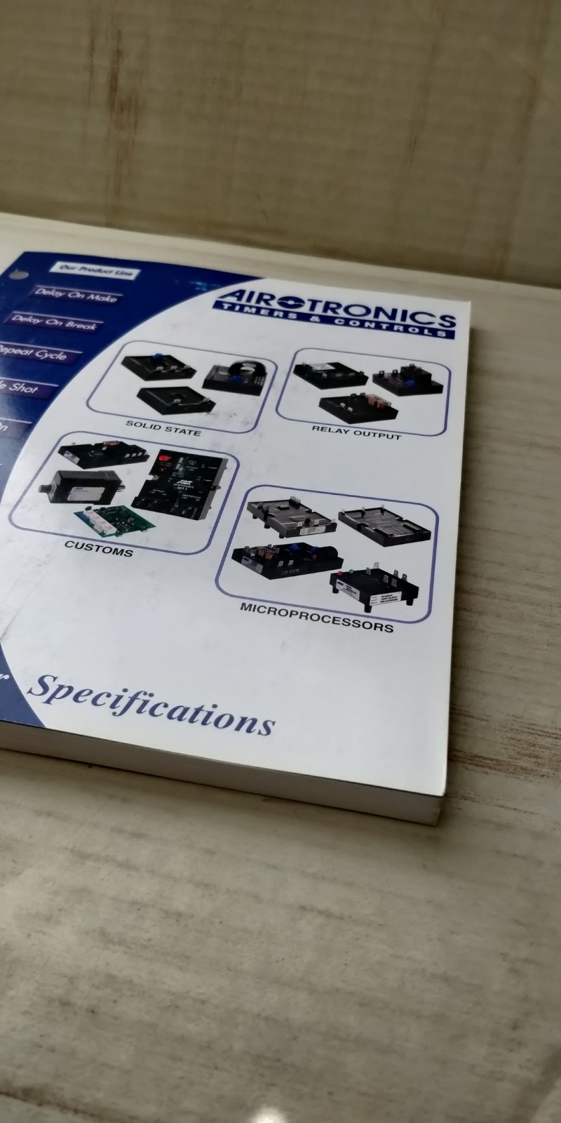 AIROTRONICS TIMERS CONTROLS catalog C5