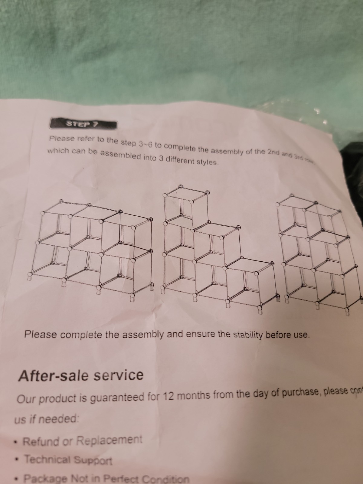 Puroma Multi-functional Storage Cubes Connector Pieces for assembly