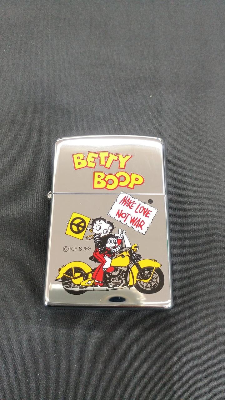 Betty Boop Zippo Oil Lighter