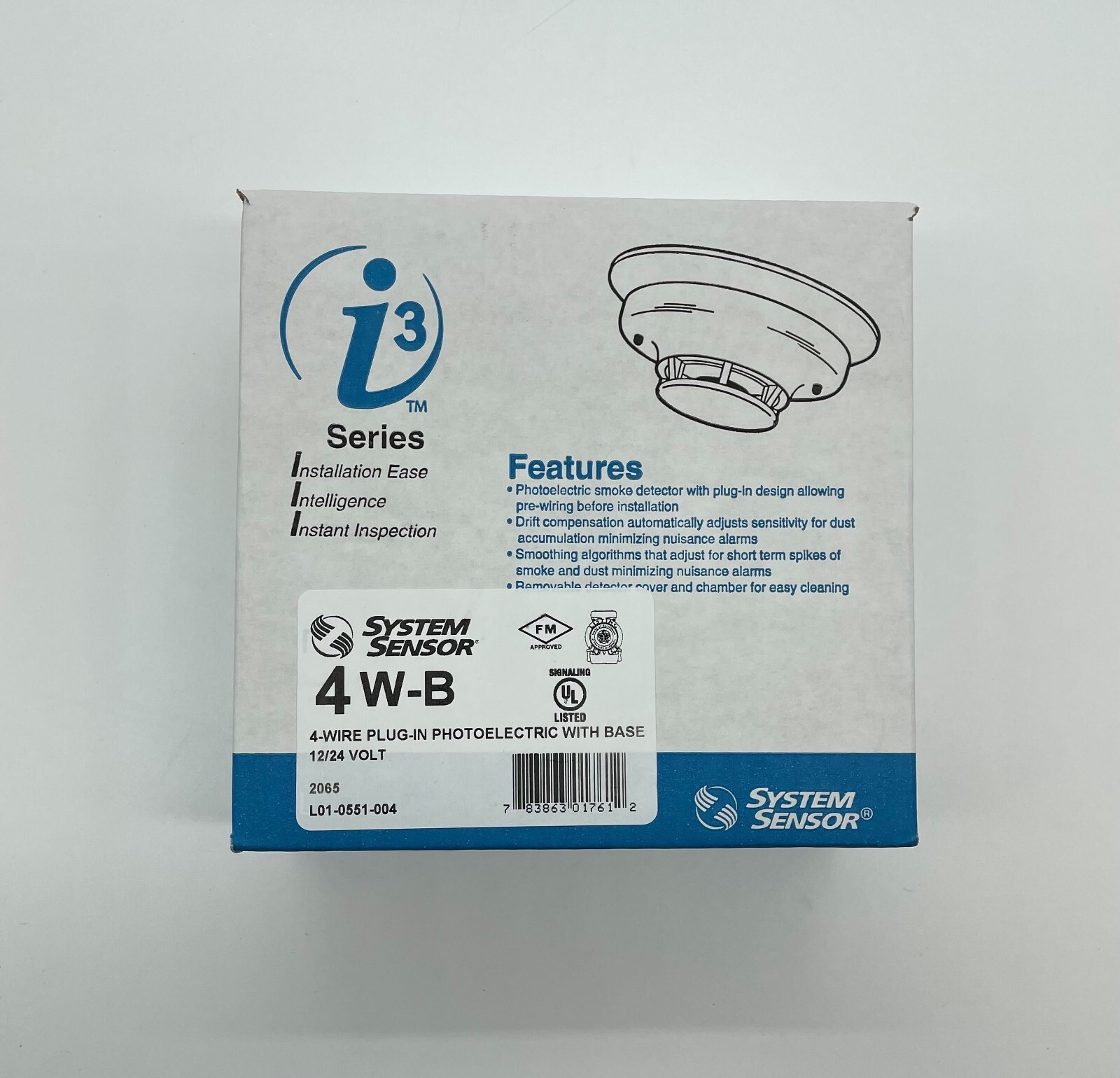 System Sensor 4W-B Smoke Detector 4-Wire - Same Day Shipping (SEALED)