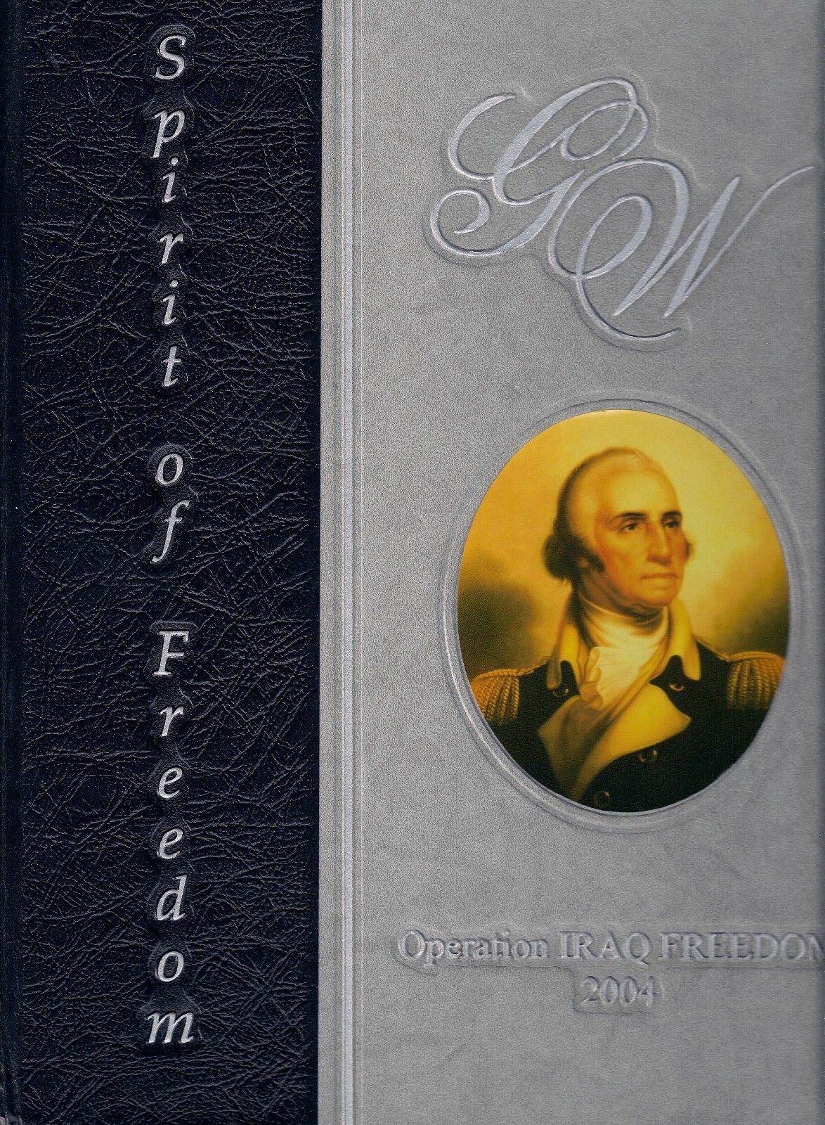 ☆ USS GEORGE WASHINGTON CVN-73 DEPLOYMENT CRUISE BOOK YEAR LOG 2004 - NAVY ☆