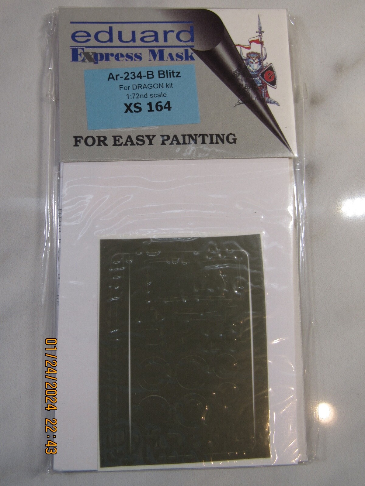 NIP Eduard XS164 Express Masking Ar-234-B Blitz For Dragon Kit RC Model 1:72