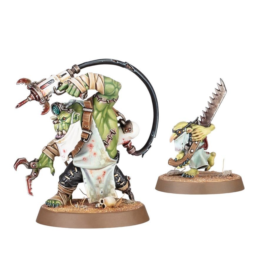 Warhammer 40K - Armageddon - Ork Painboy - NOS - No box