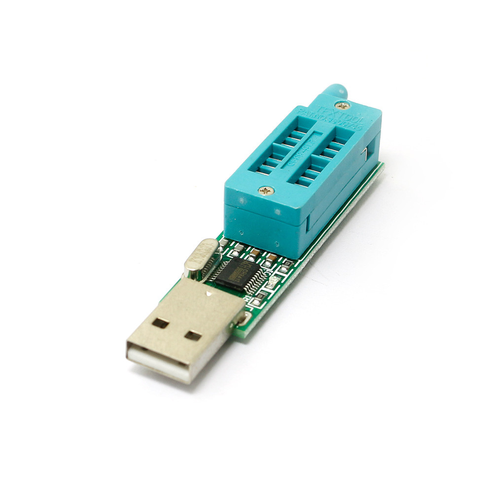 24CXX 24LCXX Programmers EEPROM Reader Writer+24C02 + SOP to DIP Block USB Port