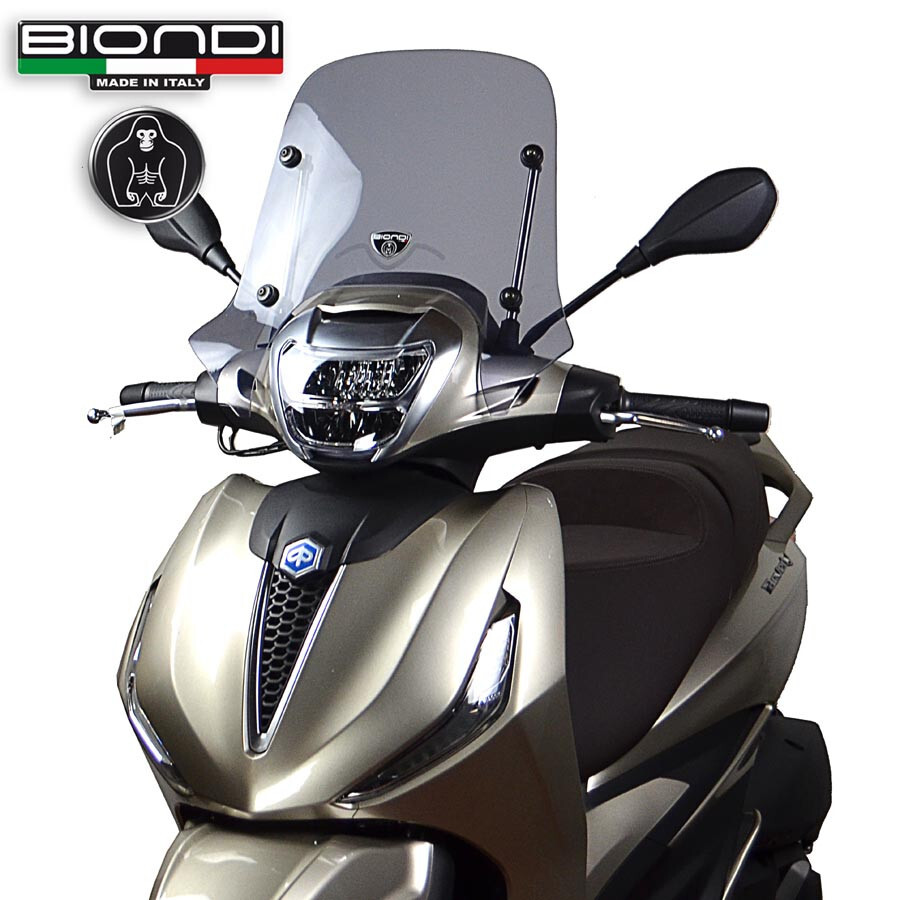 BLONDE SMOKE FAIRING ON ORIGINAL ATTACHMENTS Piaggio Beverly 300 HPE 400 S