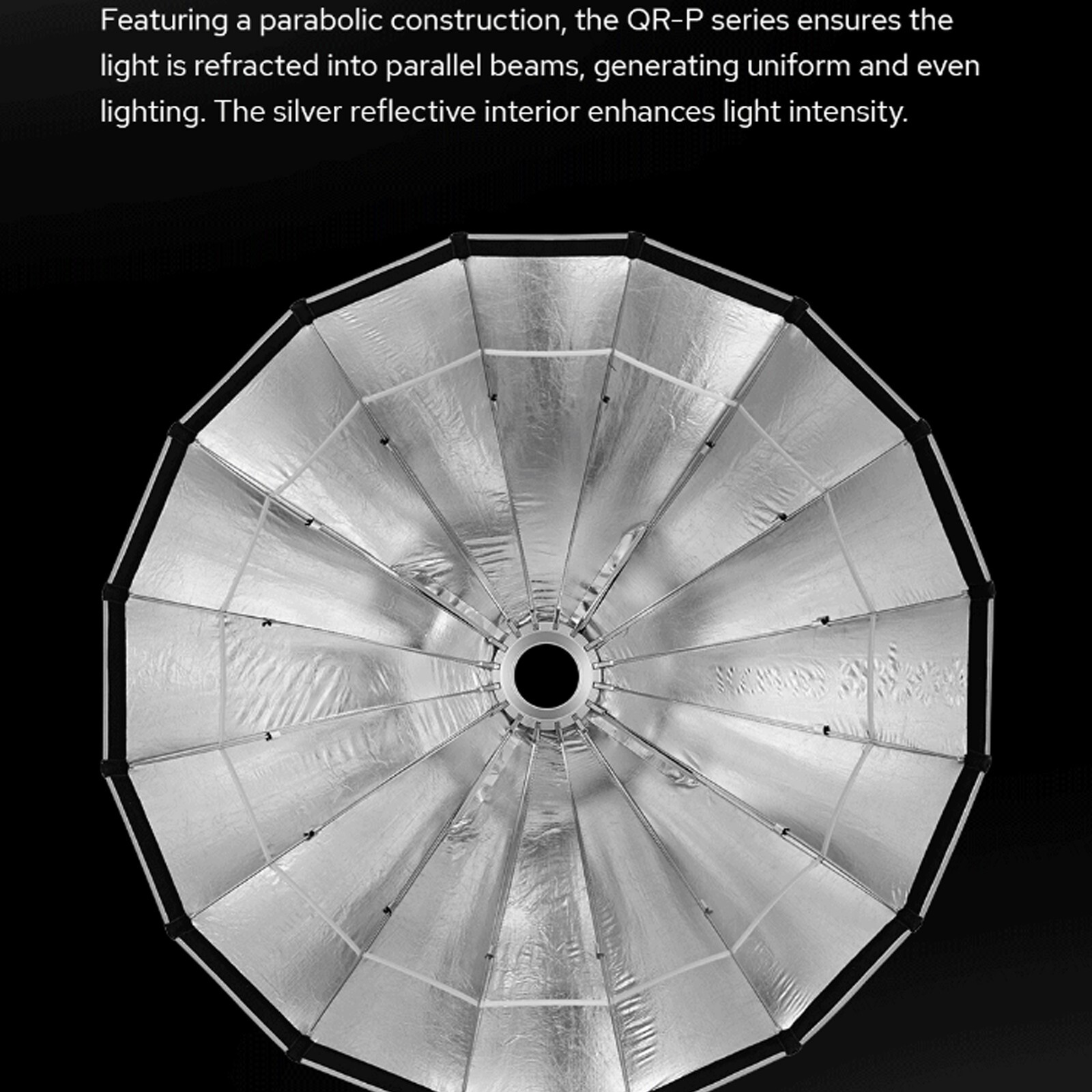 Godox QR-P150T 150cm Parabolic Softbox Quick Release Light Diffuser Soft boxes