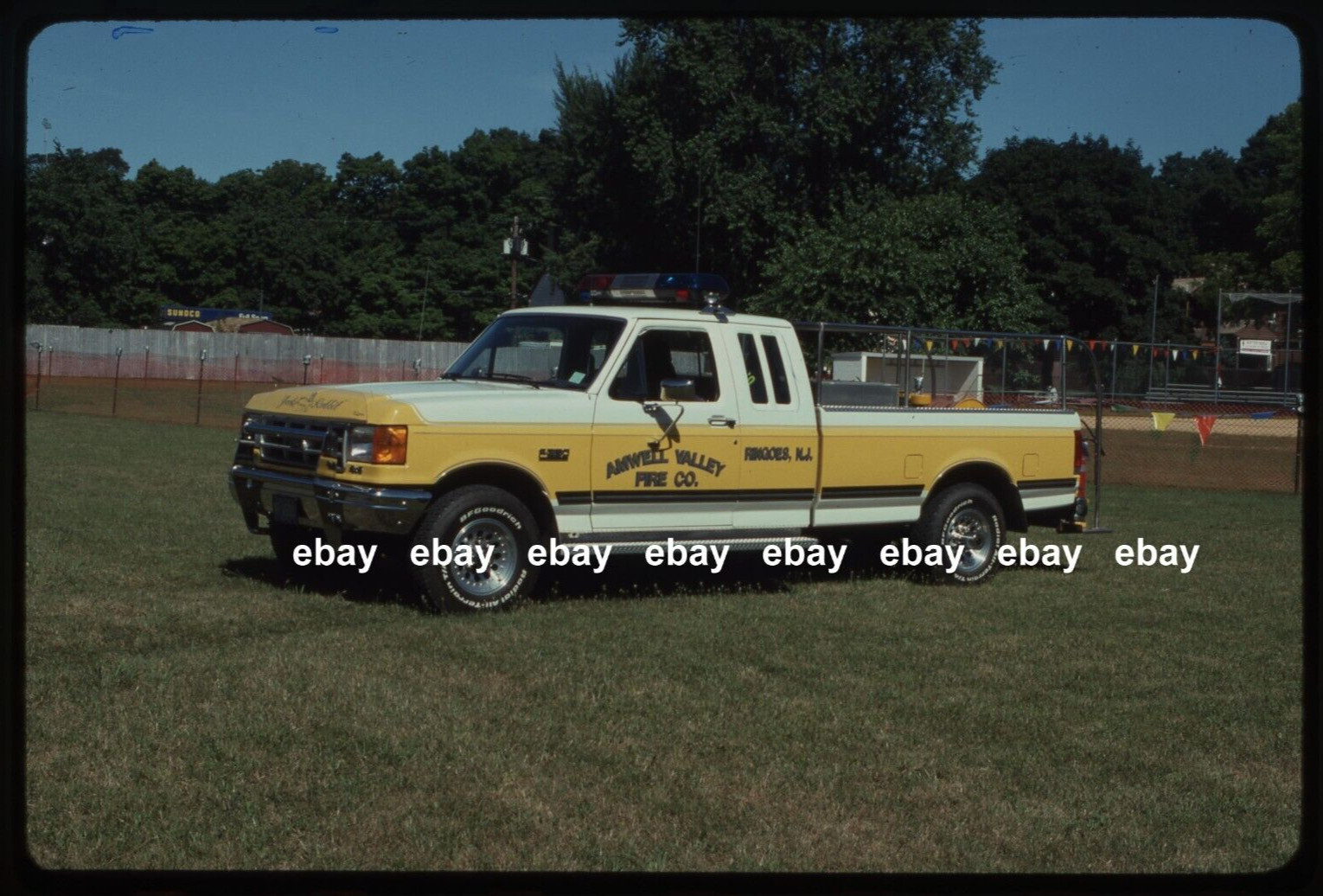 Amwell Valley FC Ringoes NJ 1989 Ford F Brush Truck Fire Apparatus Slide