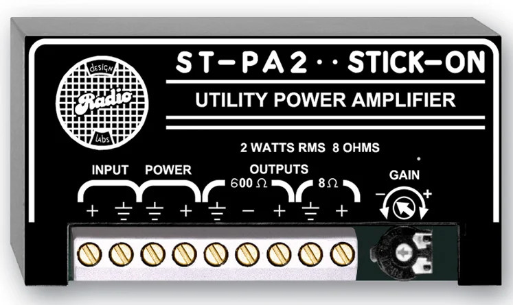 RDL STPA2 2W Audio Power Amplifier